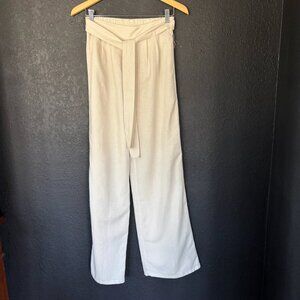 NWOT - Midnight Sky - Wide Leg Linen Blend Women's Pants (Size: S)